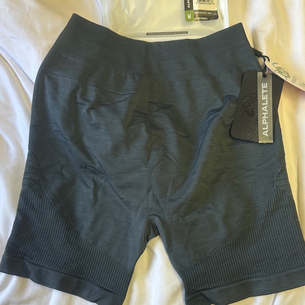Alphalete Charcoal Ozone Shorts